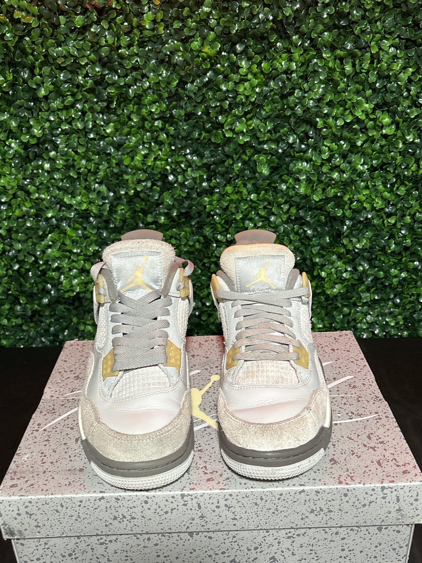 Size 7y - Jordan 4 “Craft Photon Dust”