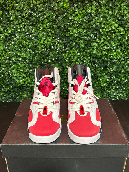 Size 6.5y - Jordan 6 “Carmine”