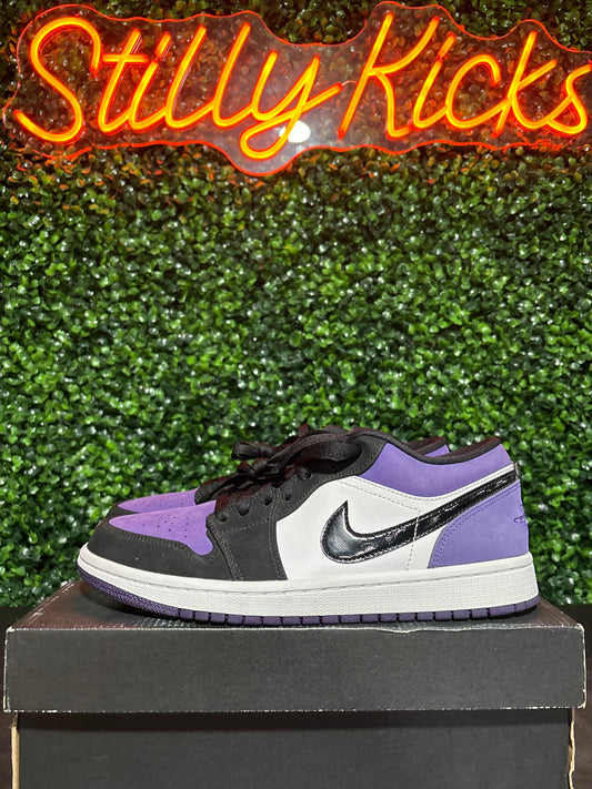 Size 8 - Jordan 1 low “Court Purple”