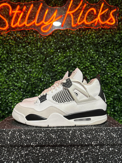 Size 9.5 - Jordan 4 “Military Black”